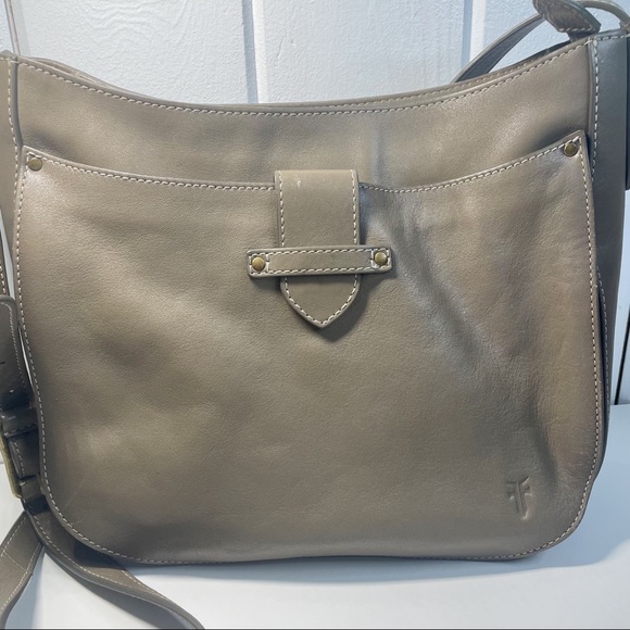 Frye Bags Frye Olivia Large Leather Crossbody Bag Poshmark